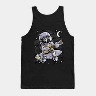 Astronaut Guitar Cardano ADA Coin To The Moon Crypto Token Cryptocurrency Blockchain Wallet Birthday Gift For Men Women Kids Tank Top